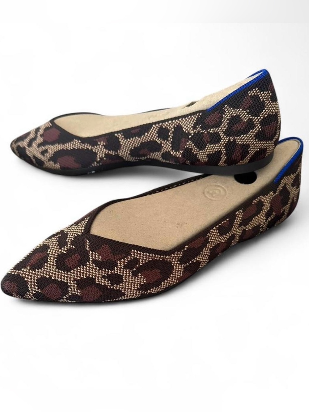 Rothy’s Leopard Ballet Flats 8.5